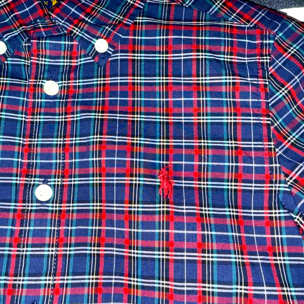 NWT Polo Ralph Lauren Holiday Button Down